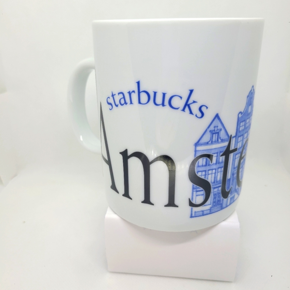 Starbucks AMSTERDAM 2002 Original City Mug Collector Series By Rascal Fr…